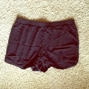 Black shorts